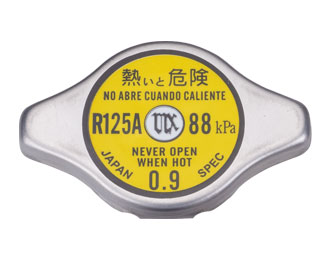 Packing/Gasket Replaceable Radiator Cap R125A (0.9kg)